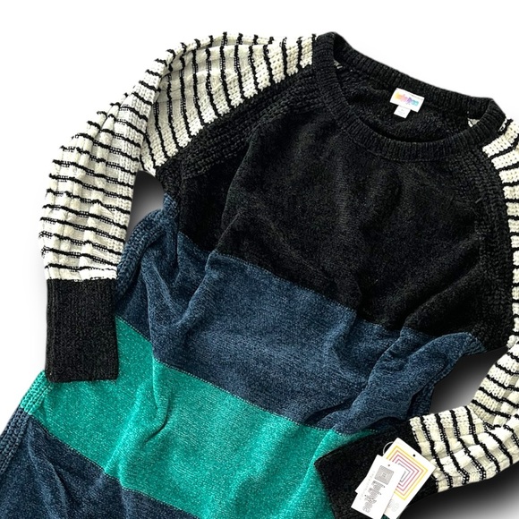 NWT - LuLaRoe Chenille Lauren Sweater Dress - Picture 5 of 7